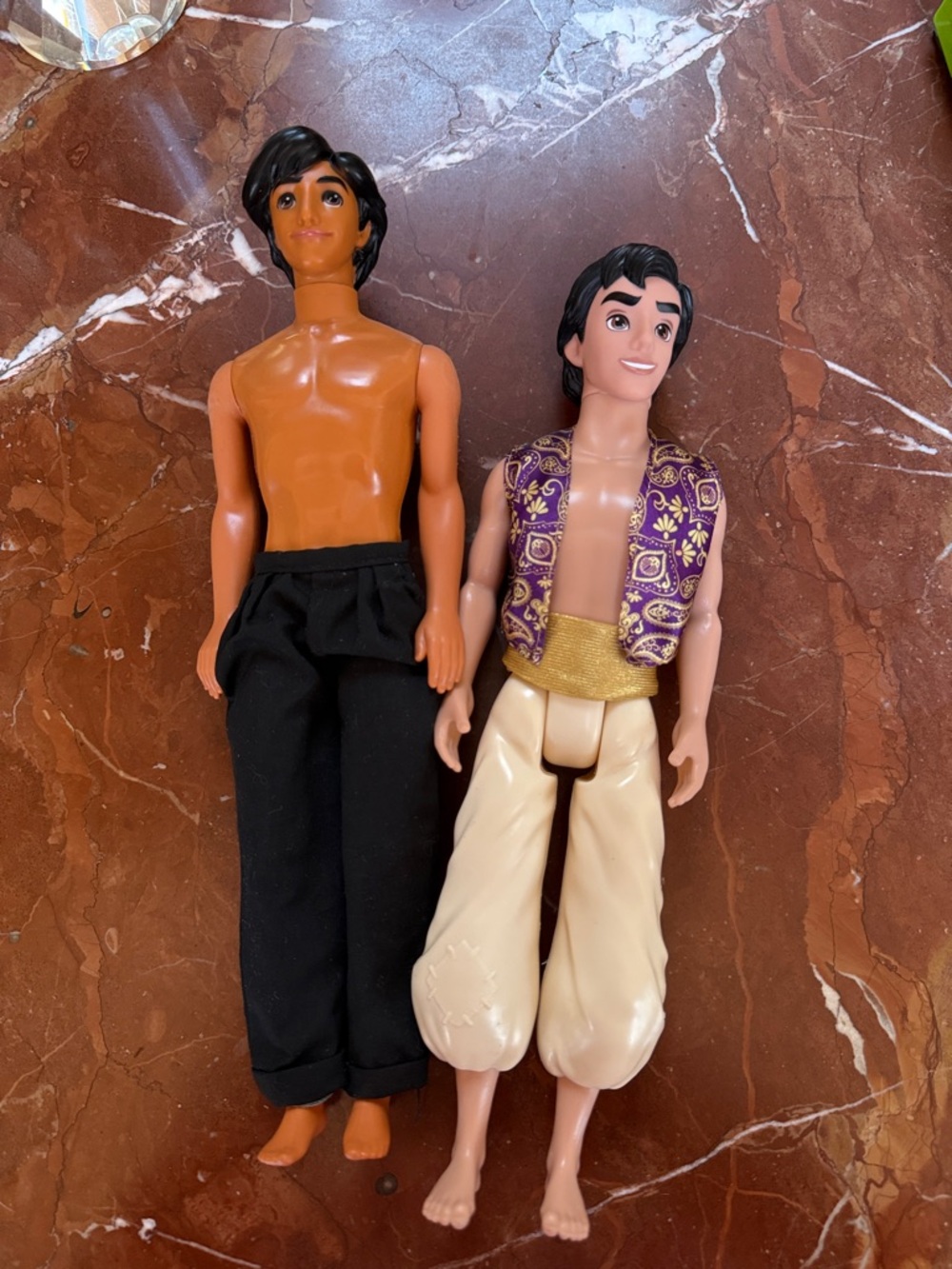 Disney Store & Hasbro Aladdin Dolls- 12 inch dolls-
